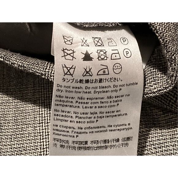 Escada Twyla Womens Trousers Dress Pants Straight Leg Gray 16 (EU 46)16 SMALL HO - Picture 13 of 16